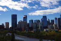 Blick auf die Skyline