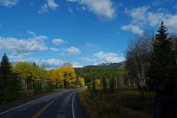 Fahrt durch die Rockys