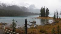 Jasper NP - Maligne Lake mit Spirit Island