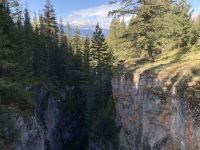 11. Reisetag – Ausflug im Jasper-Nationalpark – Spaziergang am Maligne Canyon