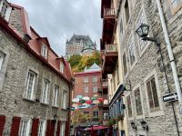 11. Tag – La Malbaie bis Québec – Altstadt von Québec – Blick zum Château Frontenac
