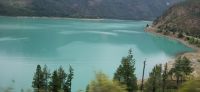 110 zurück am 60 km langen Carpenter Lake