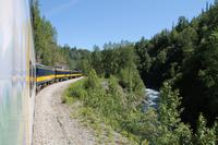 Panorama Zugfahrt mit dem 