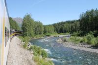 Panorama Zugfahrt mit dem 