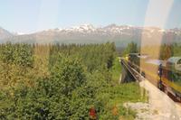 Panorama Zugfahrt mit dem 