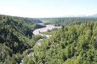 Panorama Zugfahrt mit dem 