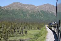 Panorama Zugfahrt mit dem 