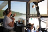 Besuch einer Bahnstation in Nenana