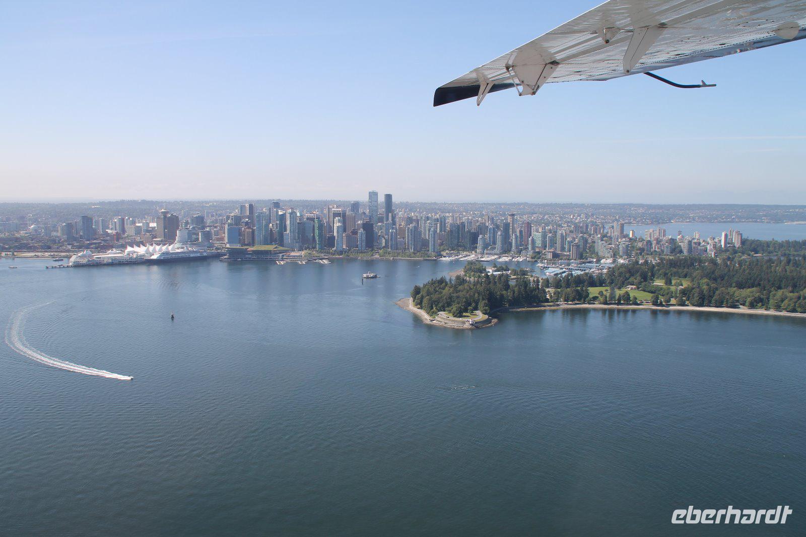 Vancouver - Flug mit einem Wasserflugzeug