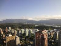 Nord und West Vancouver aus dem Hotelzimmer