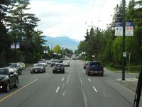 Einfahrt nach Vancouver