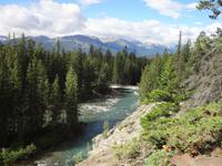 Wanderung bei Maligne Canyon