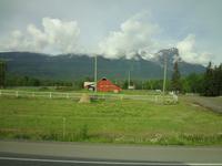 Die rote Scheune bei Smithers