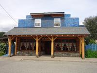 Das alte Fort in old Hazelton ist nun ein Kaffee