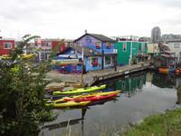 schwimmendes Dorf in Victoria