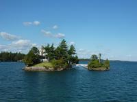 Bootsfahrt bei den 1000 Inseln