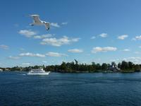 Bootsfahrt bei den 1000 Inseln