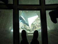 346 Meter über der Erde und nur noch Glas...