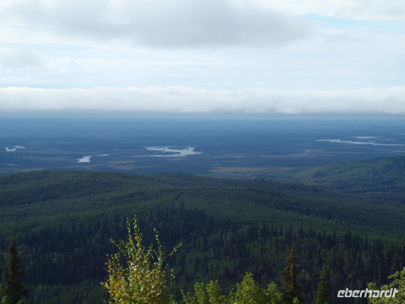 Aussichtspunkt mit Blick auf den Chena-Fluss