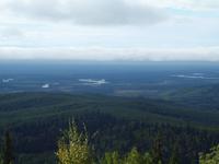 Aussichtspunkt mit Blick auf den Chena-Fluss