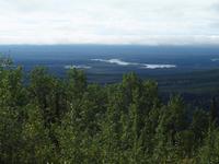 Aussichtspunkt mit Blick auf den Chena-Fluss