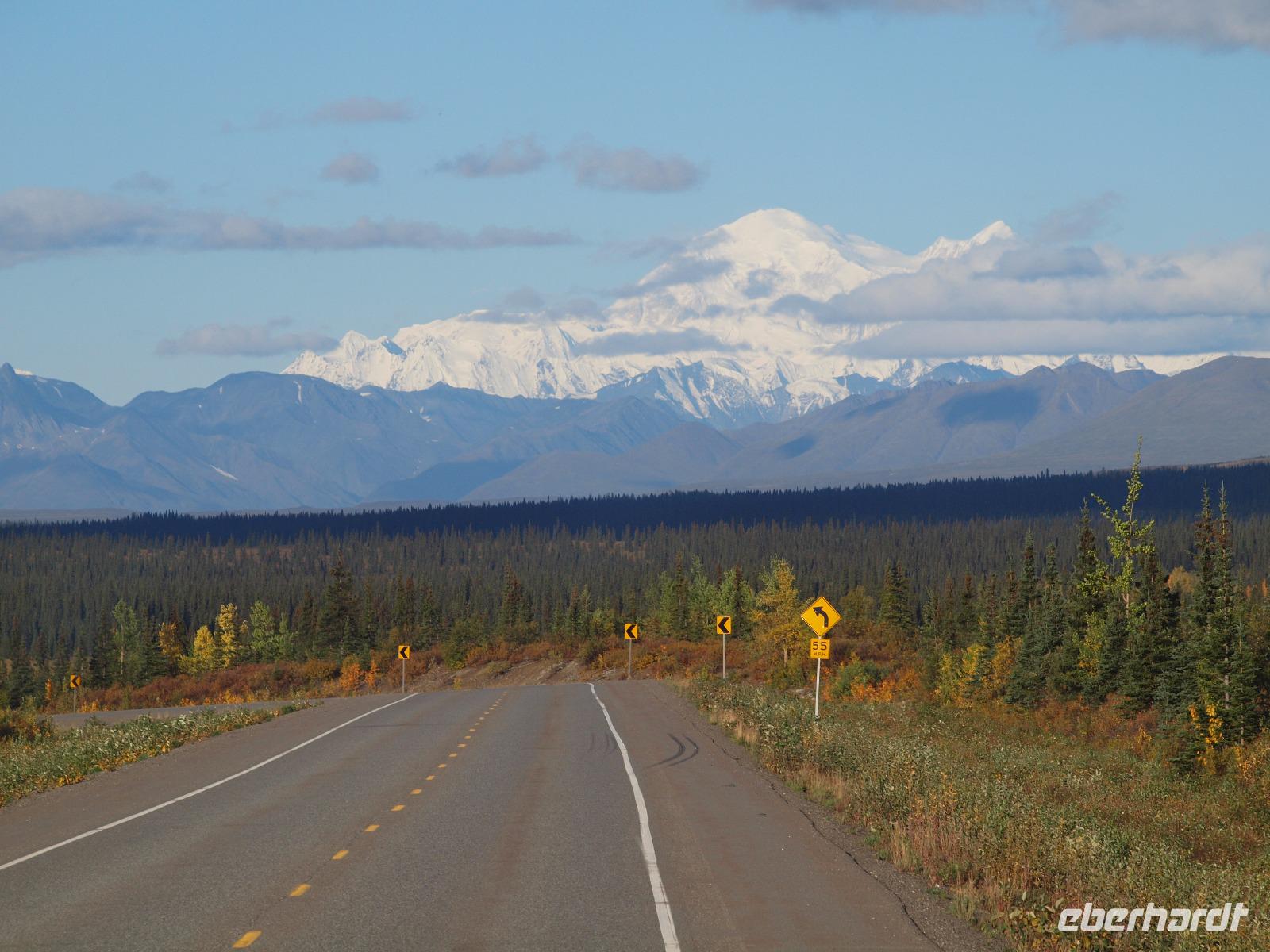 Fahrt nach Anchorage - Mount Denali