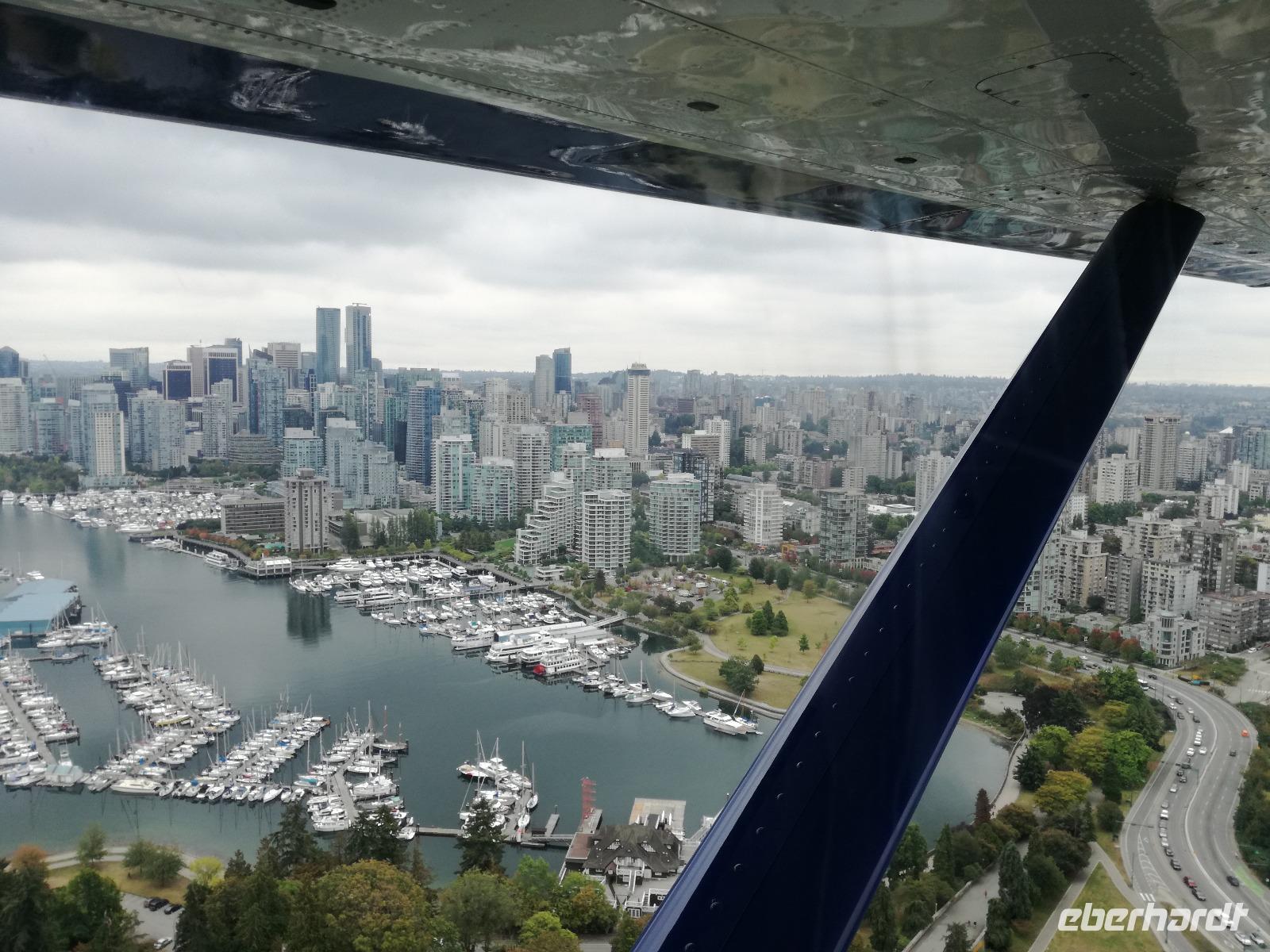 Letzter Tag - Abschied von Vancouver und Wasserflugzeug-Rundflug
