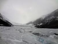der Athabasca Gletscher