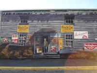 Gemaelde eines General Stores in Chemainus