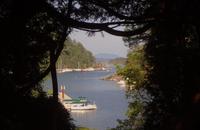 Sicht auf Brentwood Bay