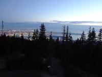 Die Lichter in der Stadt gehen an