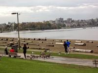 der letzte Morgen an english Bay