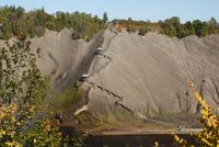 Zickzack geht es bergab am Montmorency Wasserfall
