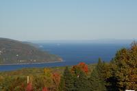 Blick auf den Sankt Lorenz Strom