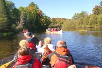 besser geht es nicht-ein wunderbarer Tag für eine Kanu-Tour!