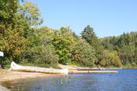 die Kanus warten schon auf uns!