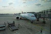 Unser Flugzeug, das uns nach Toronto bringen wird