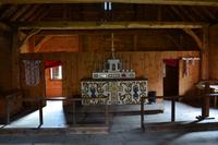 Nachbau einer Kirche in Sainte-Marie among the Hurons