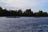 Kanutour auf dem Oxtongue Lake, Ontario