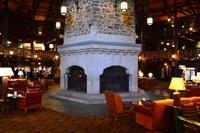 Empfangshalle des Château Montebello