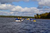 Kayaktour auf dem Lac Taureau