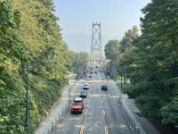 13. Tag – Stadtrundfahrt Vancouver – Zufahrt zur Lions Gate Bridge