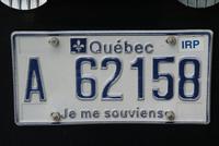Nummernschild der Provinz Quebec