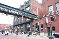 Im Destillery District von Toronto