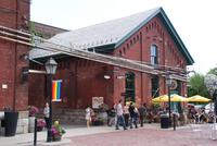 Im Destillery District von Toronto