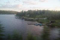 Aussicht aus dem Zug