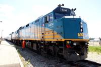 Die Lok des Canadians...