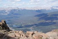 Blick ins Tal nach Jasper