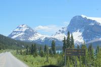 Richtung Lake Louise