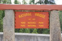 Natural Bridge im Yoho National Park